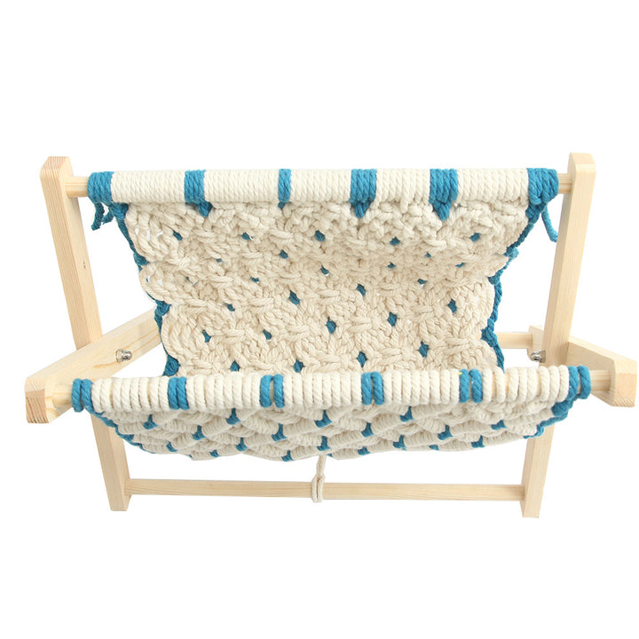 Woven Macrame Storage Organizer