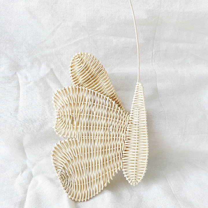Decorative wall basket in butterfly design