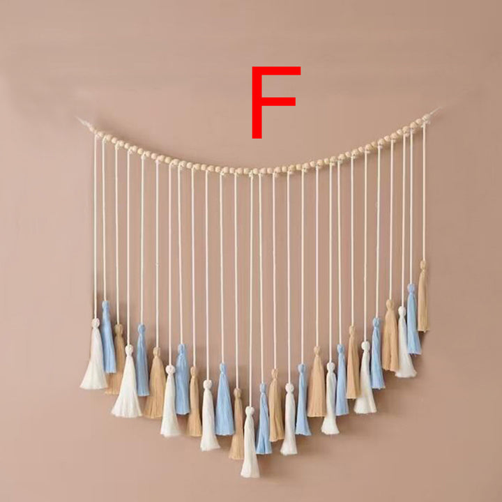 Decorative Macrame Wall Hanging with Tassels