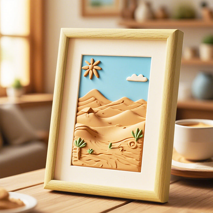 3D Landscape Wall Art Frame