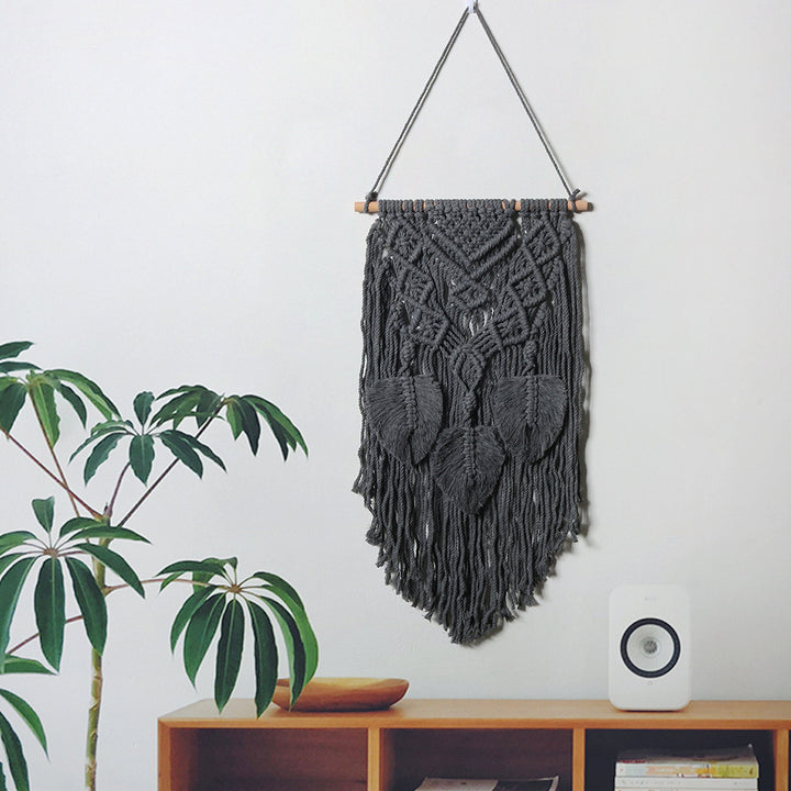 Macrame Wall Decor with Artistic Details