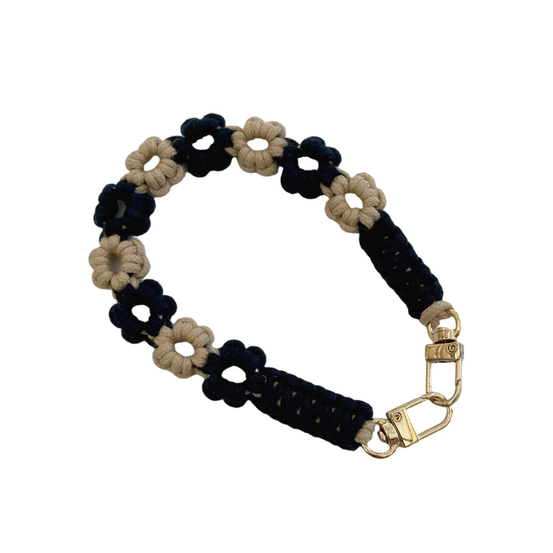 Floral Macrame Eyewear Holder