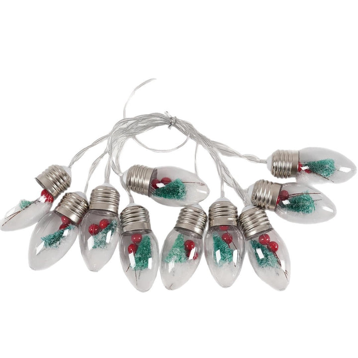 Christmas Snow Globe LED Lamp String Lights
