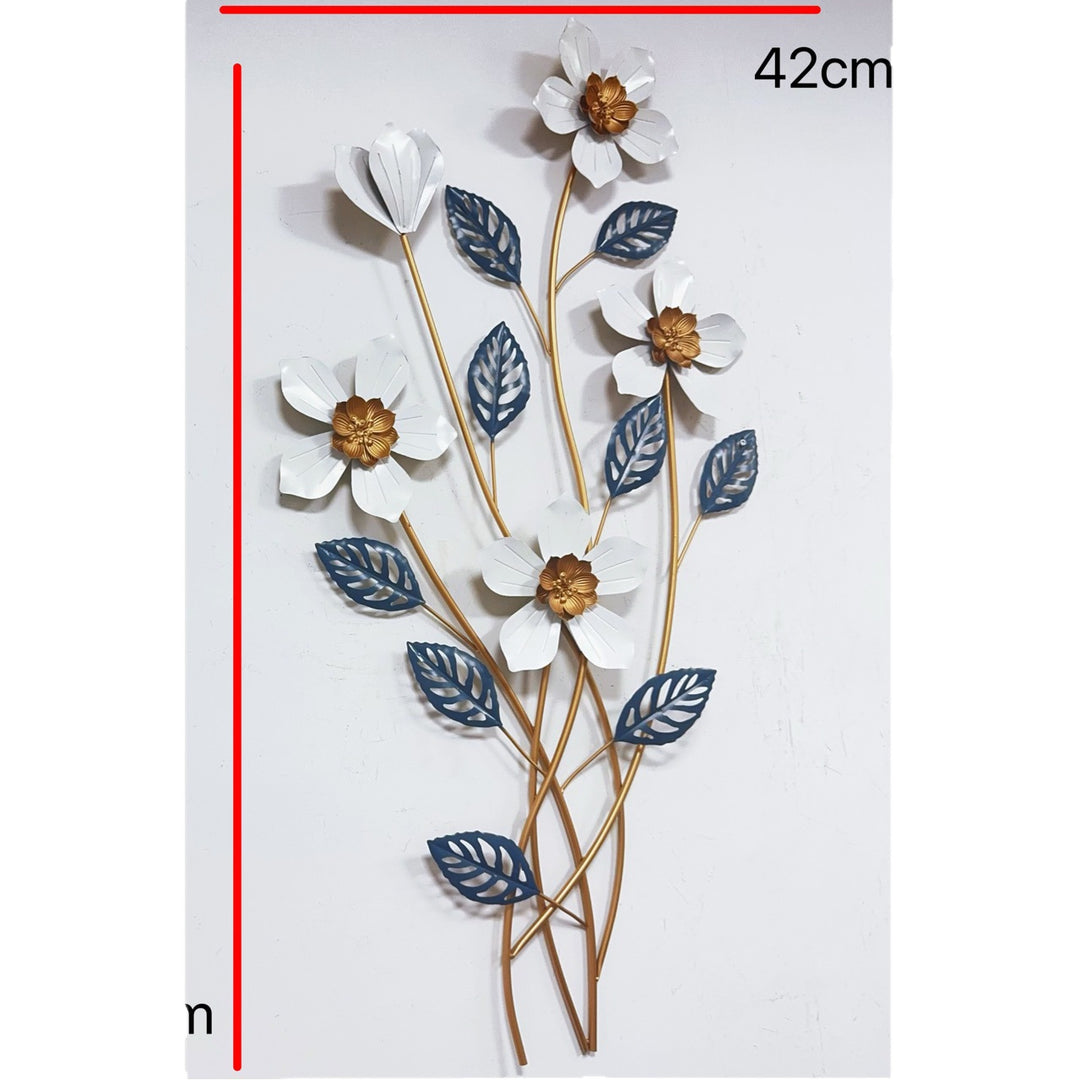 Elegant Floral Wall Sculpture