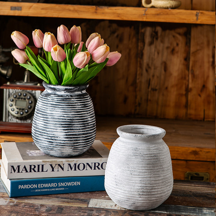 Decorative ceramic vase