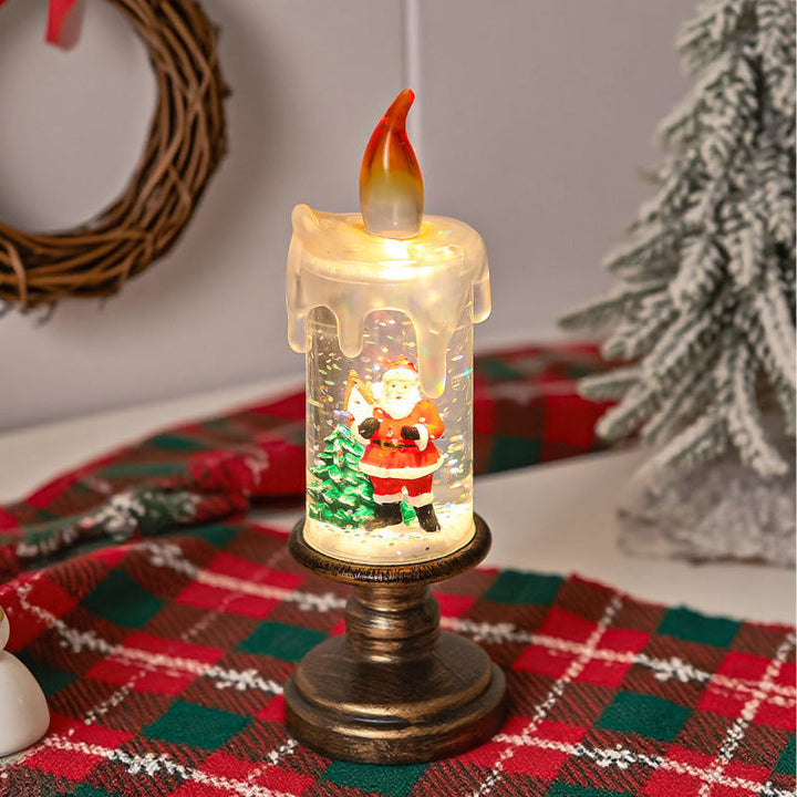 Nostalgic LED Christmas candle decoration