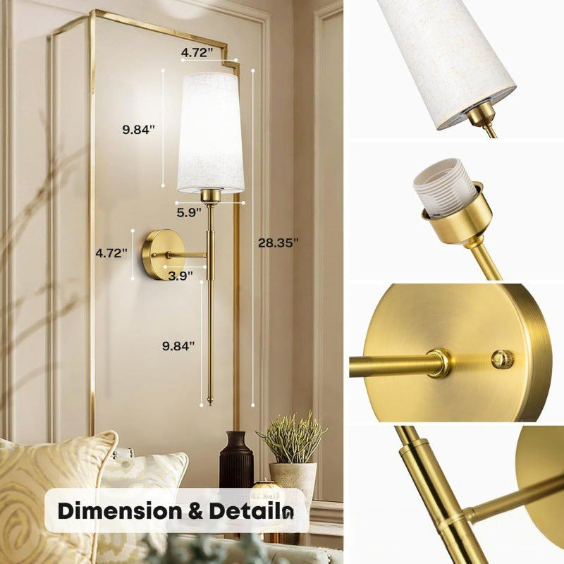 Modern Luxurious Wall-Mounted Wall Light