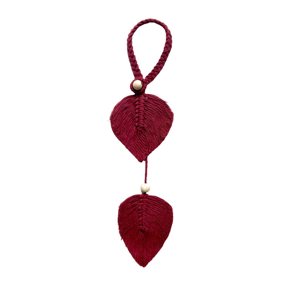 Decorative Leaf Keychain