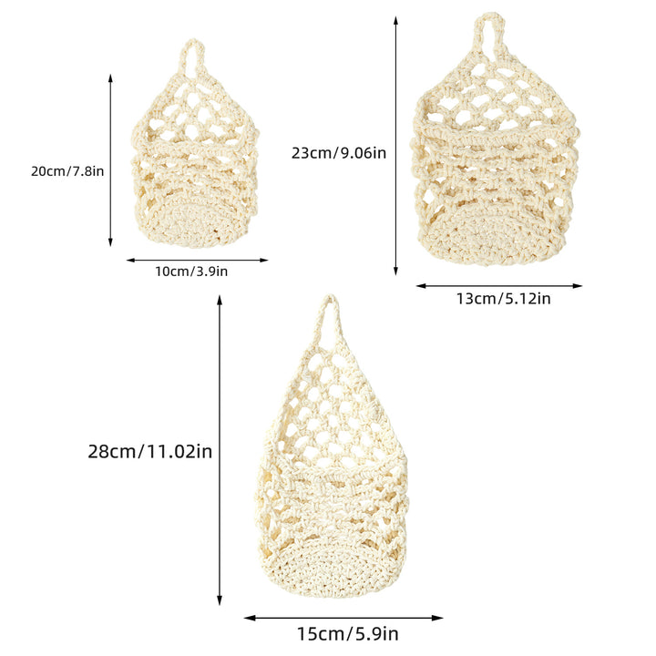 Macrame Flower Basket