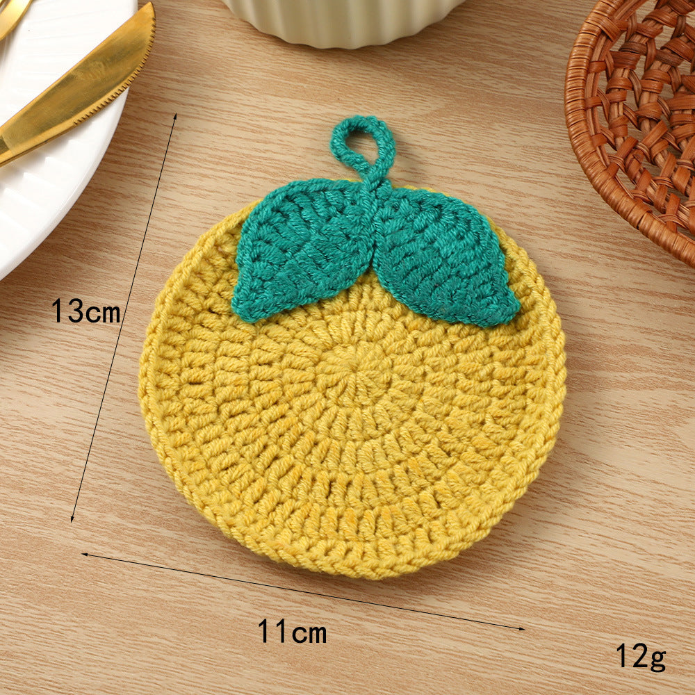 Decorative Crochet Coaster