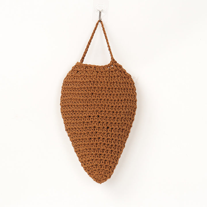 Hand-knotted crossbody bag