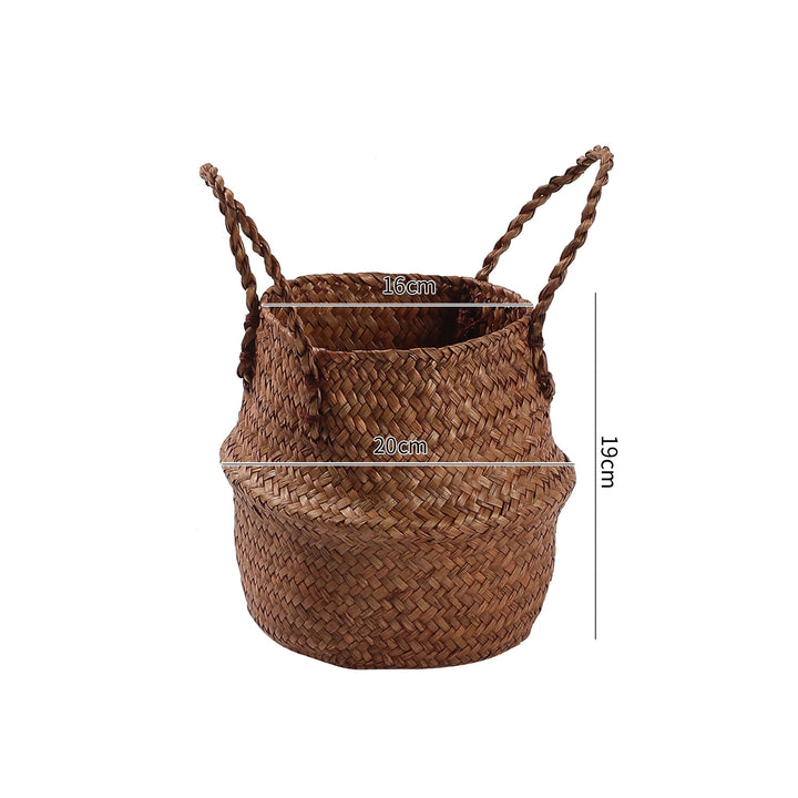 Handcrafted Woven Storage Bucket