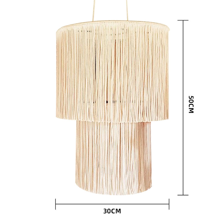 Modern Macramé Pendant Lamp