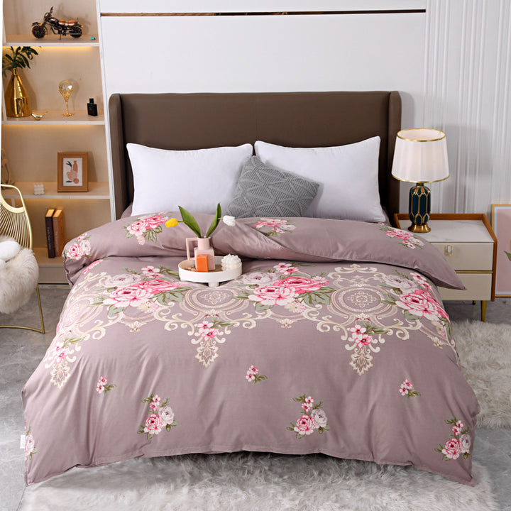 Luxury Floral Print Bedding Set
