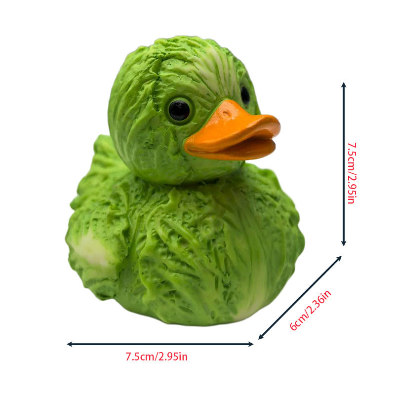 Funny Decor Rubber Duck with Sprinkles