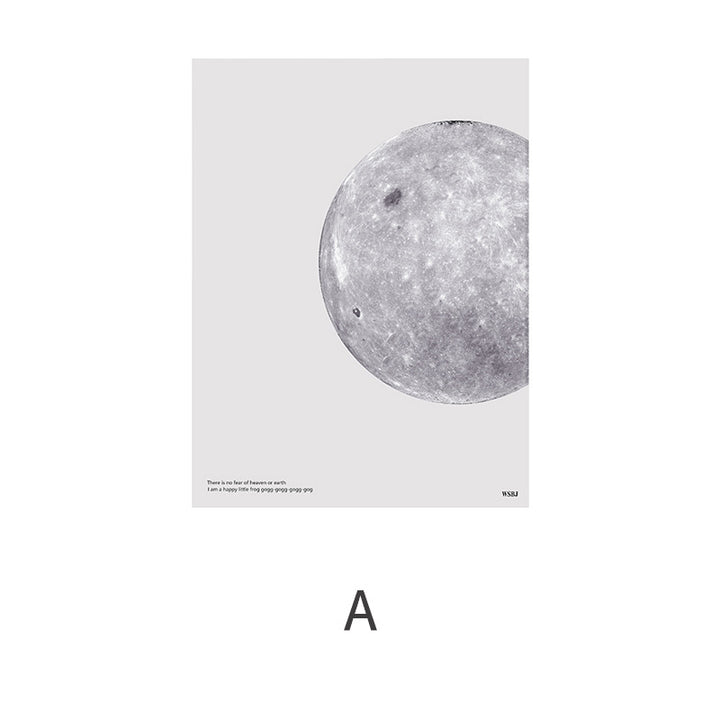 Celestial Moon Art Print