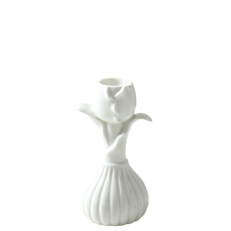 Artistic Double Chamber Candle Holder
