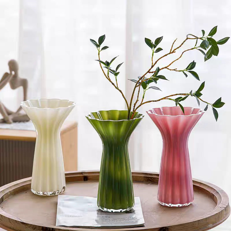 Decorative Glass Vase for Flower Arrangements
