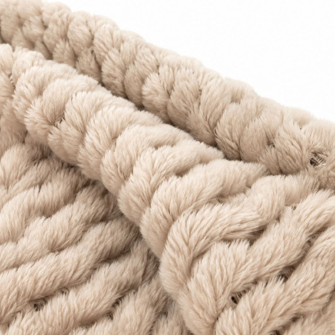 Reversible Cozy Fleece Throw