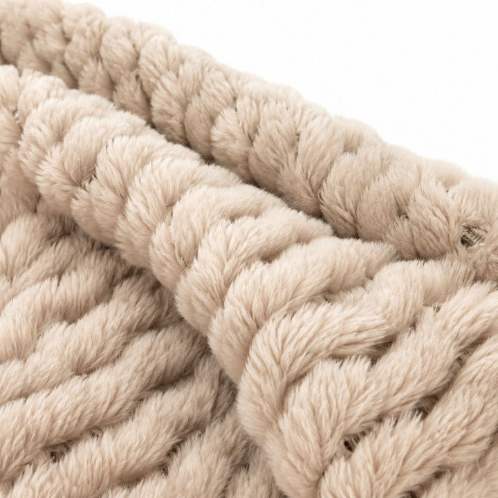 Ultra-Soft Textured Velour Blanket