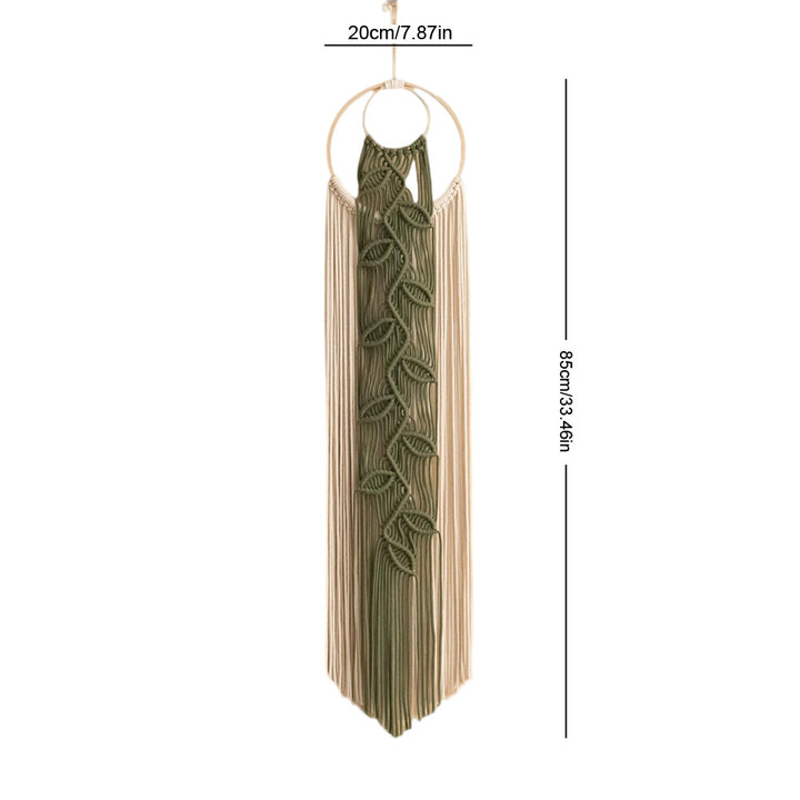 Artistic Macrame Wall Tapestry