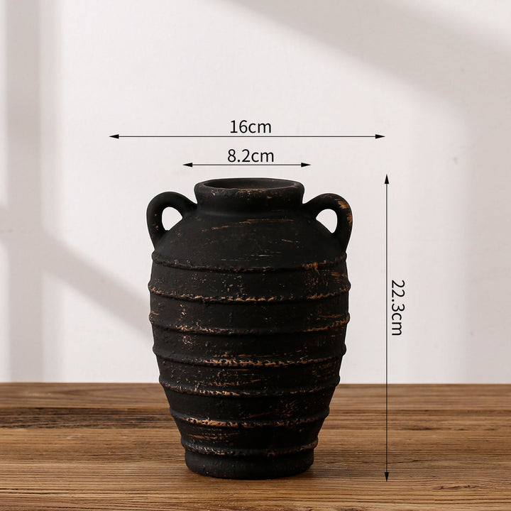 Decorative ceramic vase