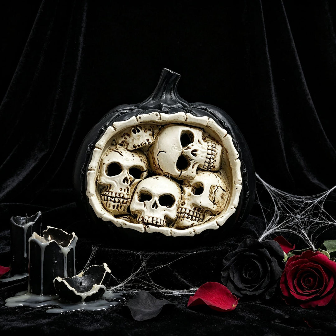 Creative Halloween decoration figure in pumpkin shape