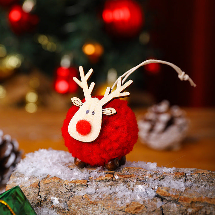 Festive Reindeer Decoration Figure