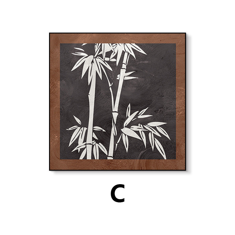 Framed Botanical Leaf Wall Art