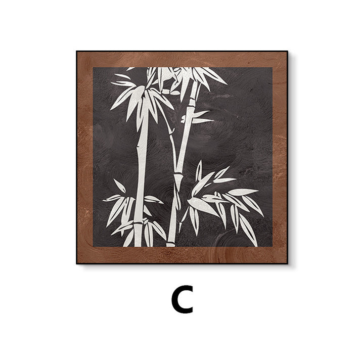 Framed Botanical Leaf Wall Art
