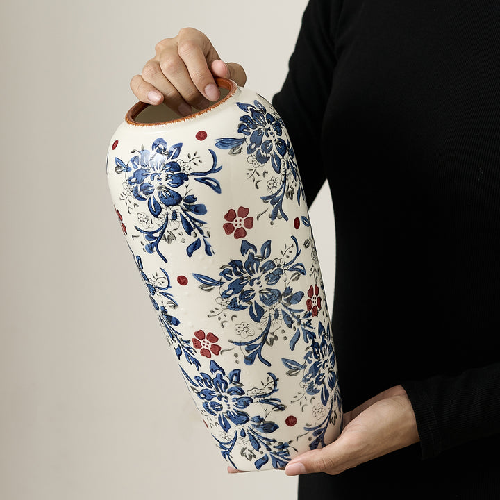Decorative ceramic vase