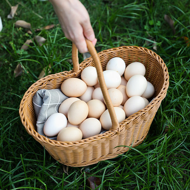 Handwoven Market Basket