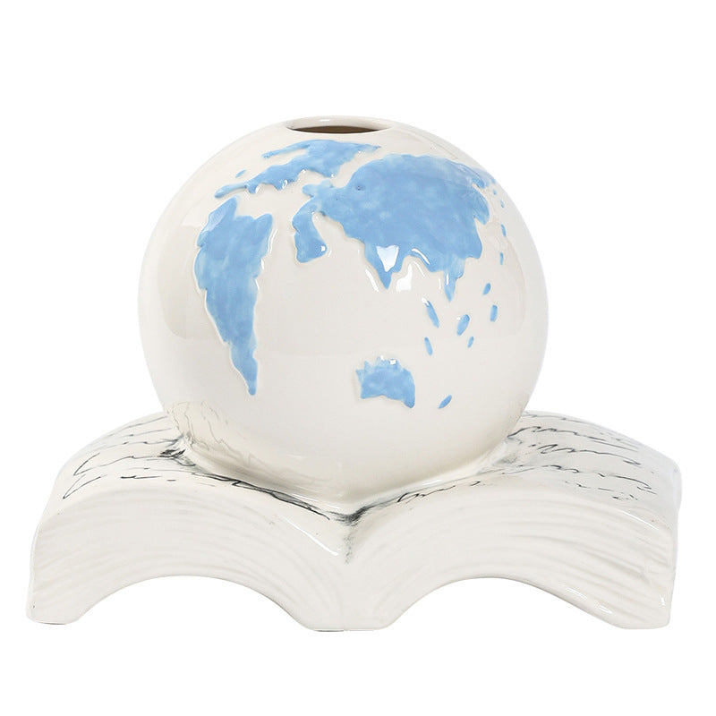 Elegant Ceramic Globe Bank