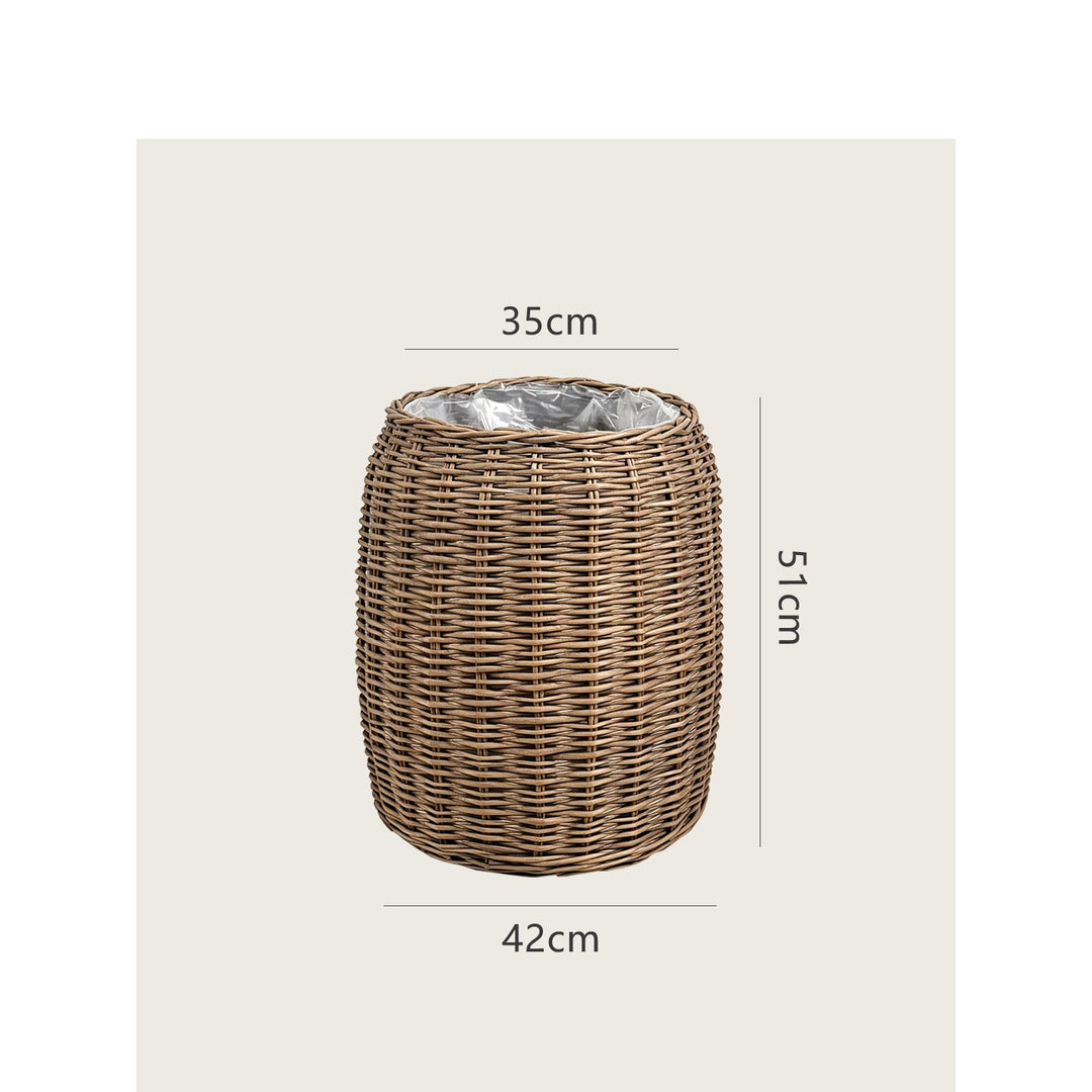 Stylized laundry basket