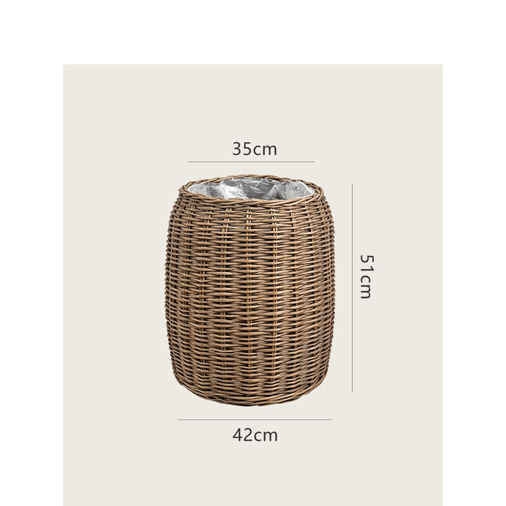 Stylized laundry basket
