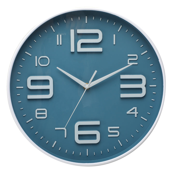 Wall clock with large dial and modern design