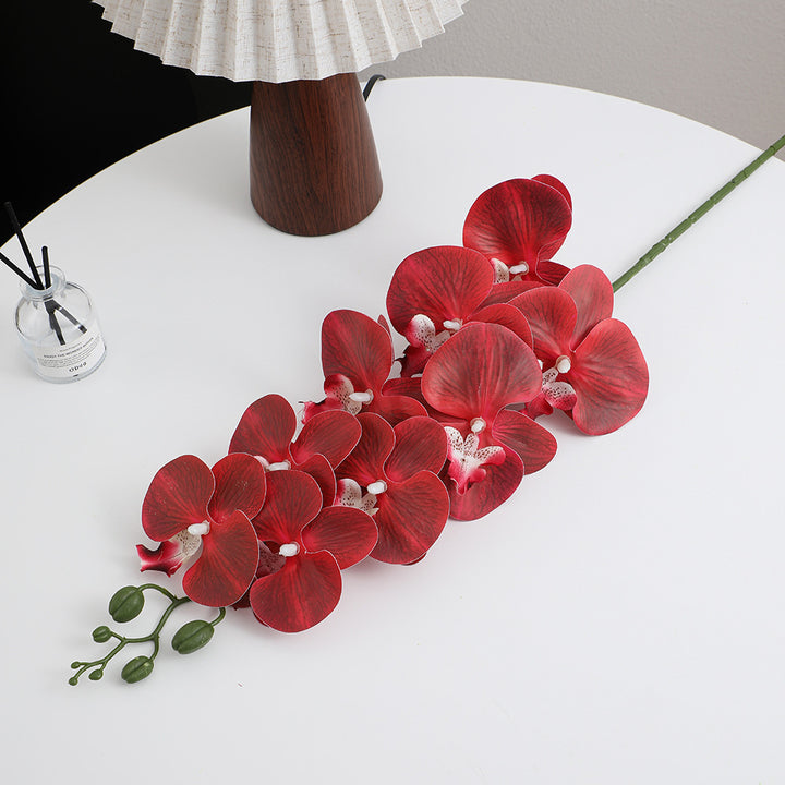 Artificial orchid bouquet with elegant blooms