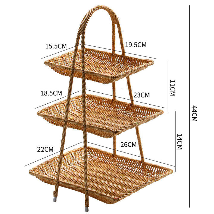 Elegant Handmade Willow Basket