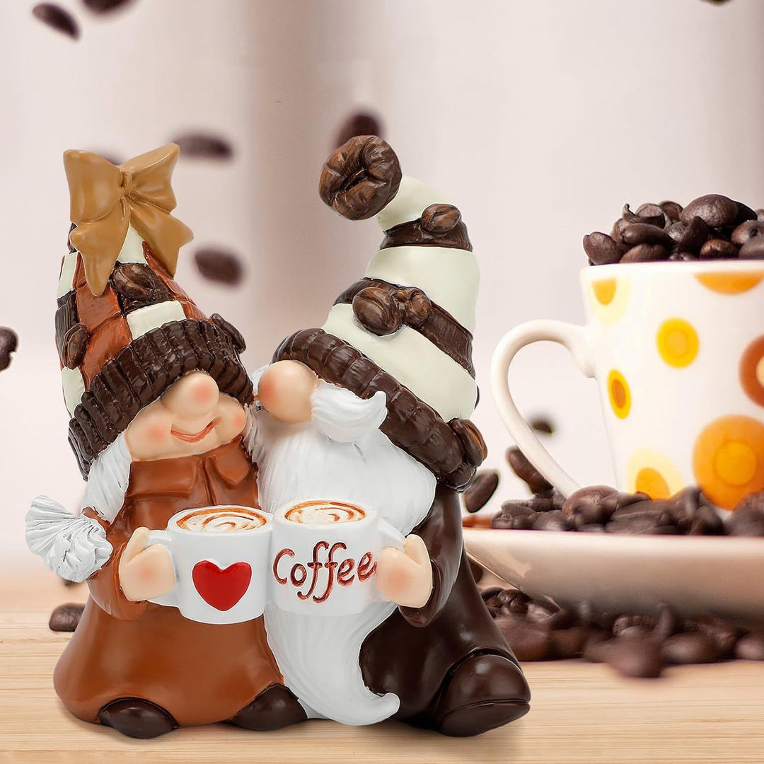 Whimsical Coffee Lovers Figurine