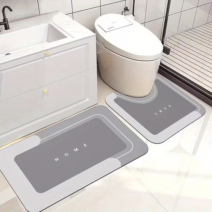 Non-Slip Bathroom Comfort Mat Set