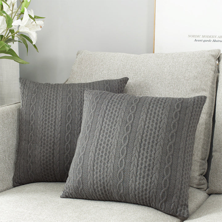 Textured Throw Pillow