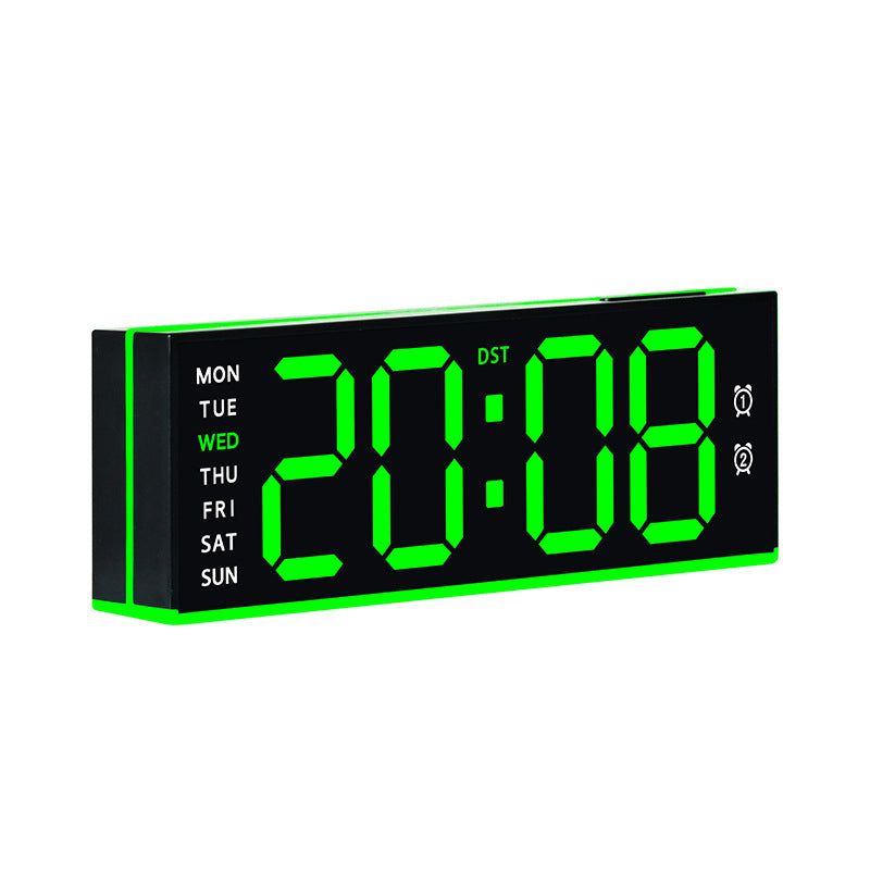 Digital Alarm Clock with Multifunctional Display