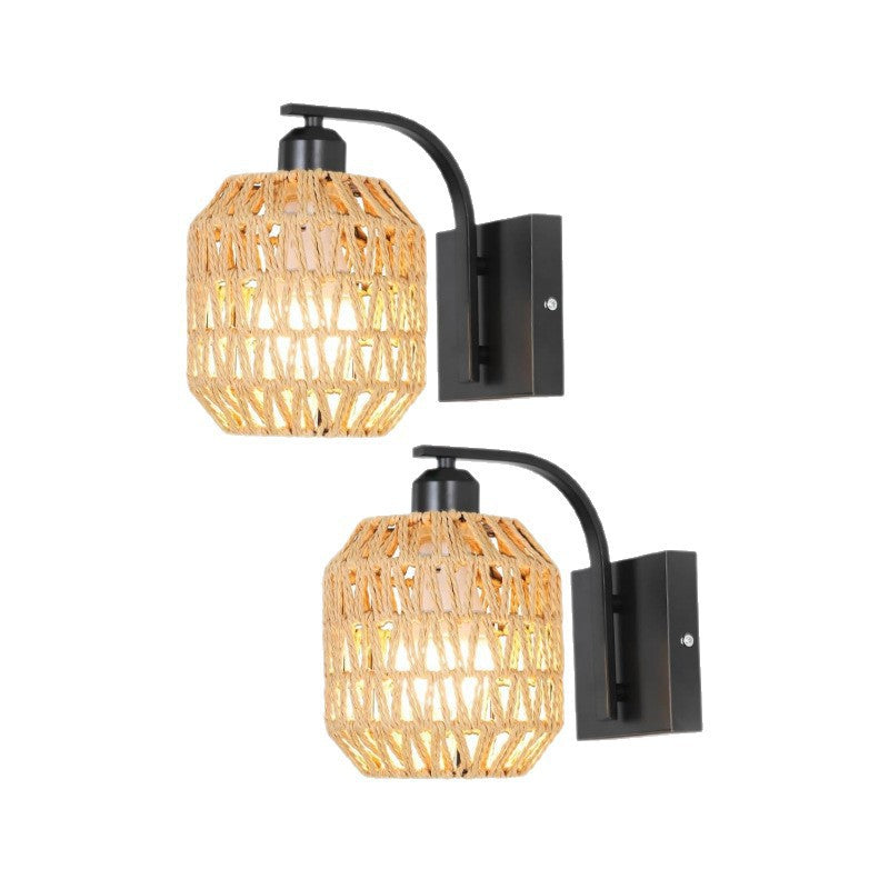 Stylish Woven Wall Lighting