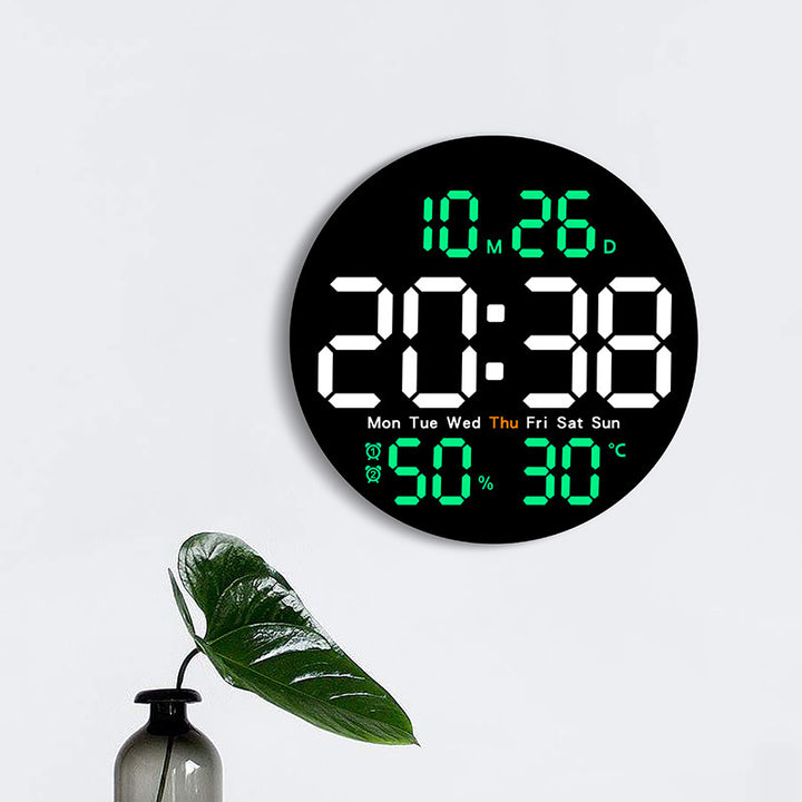 Digital Multifunction Alarm Clock with Temperature and Hygrometer Display