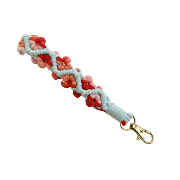 Decorative Macrame Keychain Strap
