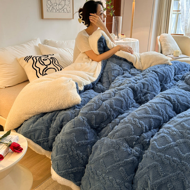 Plush Reversible Blanket