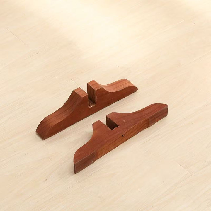 Wood shoe supports