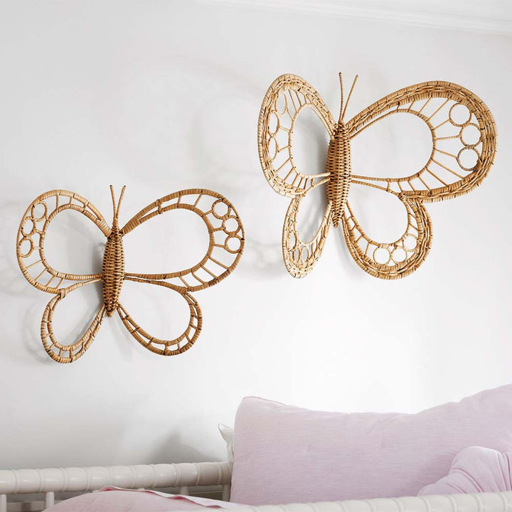 Decorative wall hanging in butterfly design