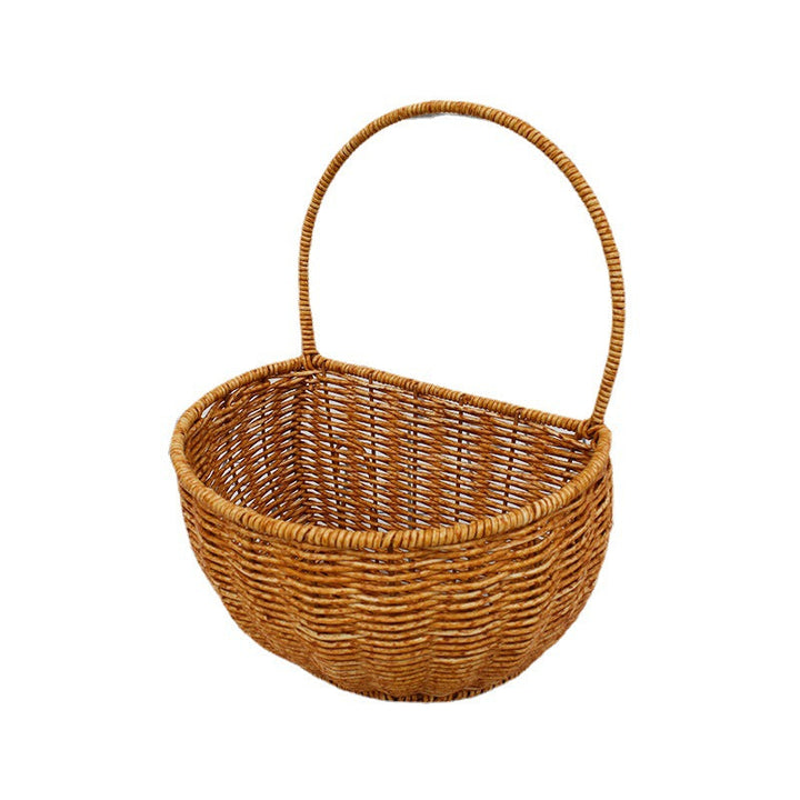Handcrafted Storage Wicker Basket
