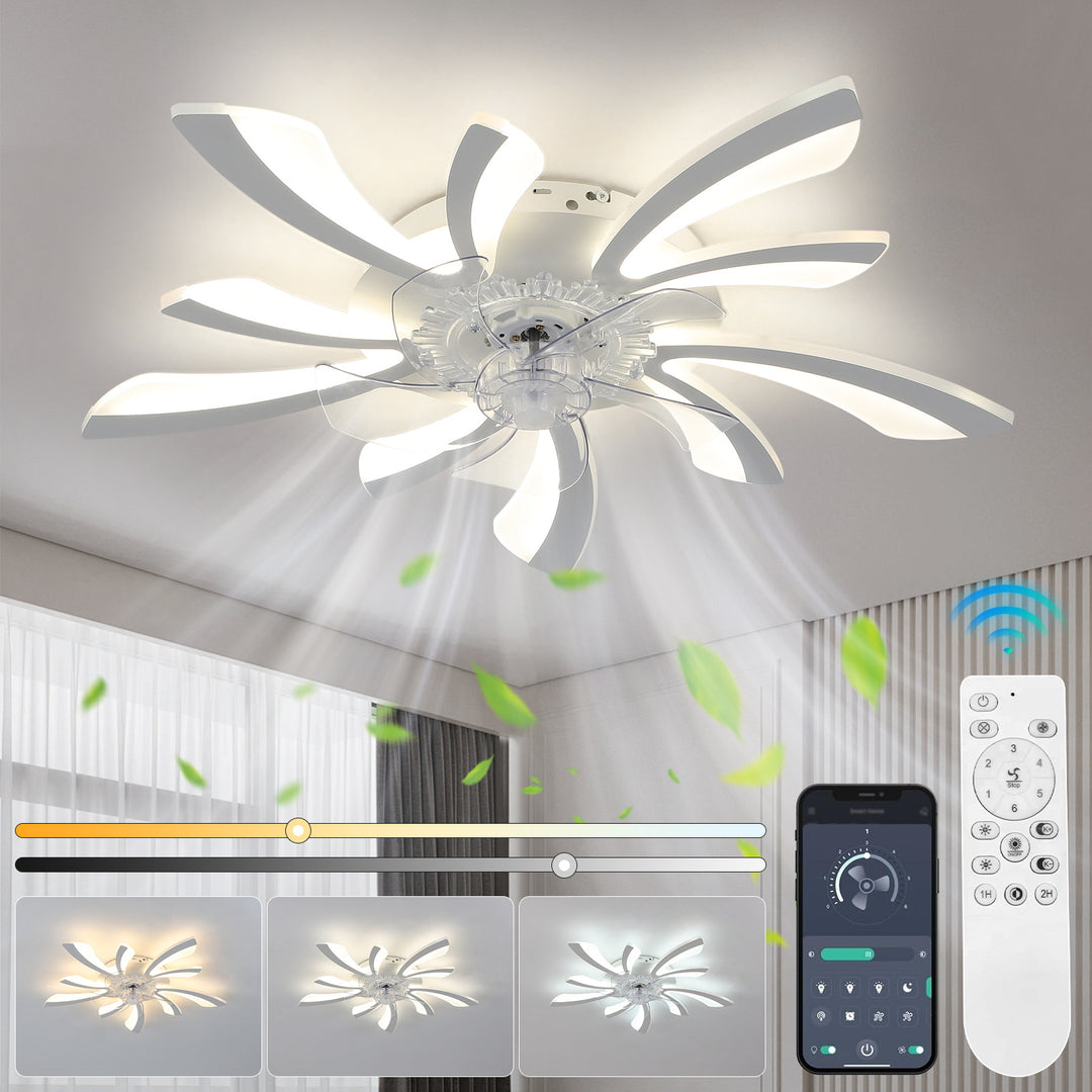 More modern smart ceiling fan